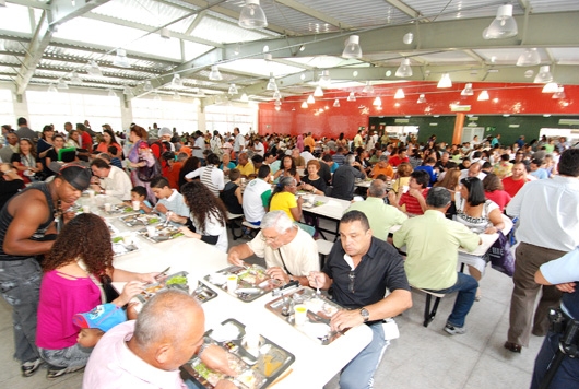 Restaurante popular do Barreiro, antes da epidemia